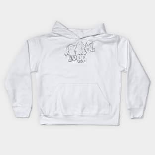 Rhinoceros Kids Hoodie